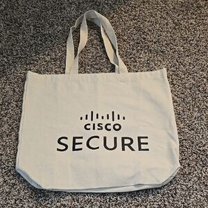 Cisco Secure Canvas Tote Bag - Natural